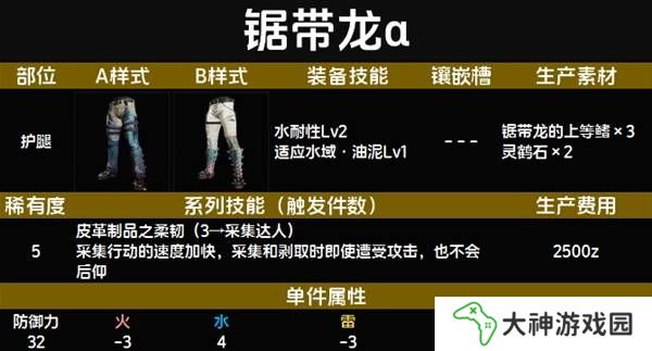怪物獵人荒野套裝效果圖鑒   全套裝效果及制作材料總匯圖片49