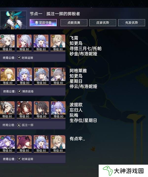 崩壞星穹鐵道末日幻影猢猻博弈陣容推薦 末日幻影猢猻博弈陣容怎么搭配[多圖]圖片2