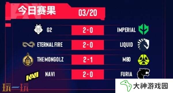 CS2 BLAST里斯本第二日賽果！G2獲得首勝！Imperial掉入敗者組！