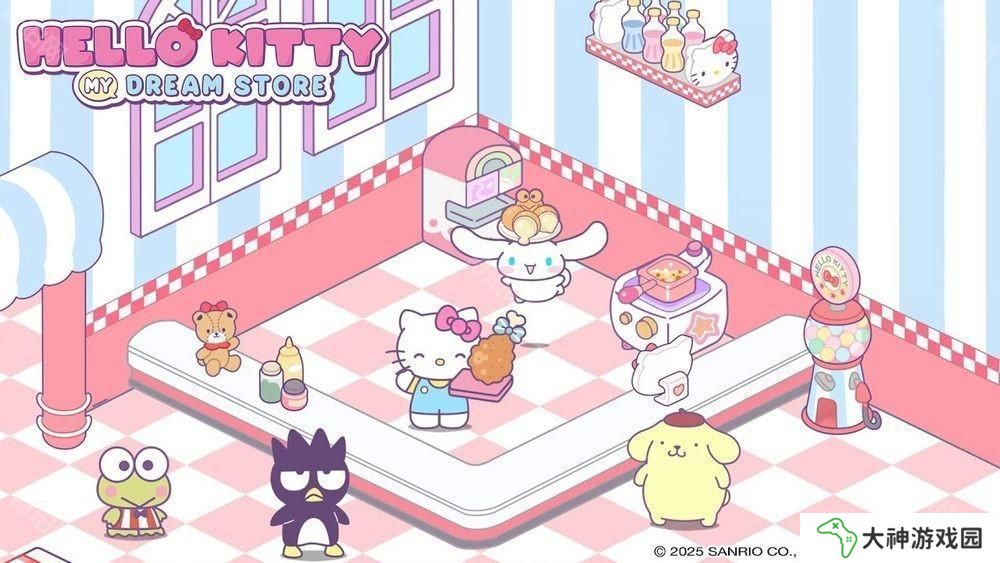 《Hello Kitty My Dream Store》于雙平臺推出 和可愛的三麗鷗角色們找回閃耀夢想和歡笑